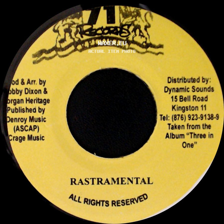 Morgan Heritage - Unknown Title A / A Man Is Still A Man side A