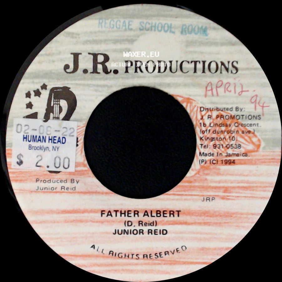 Junior Reid - Father Albert / Unknown Title B side A