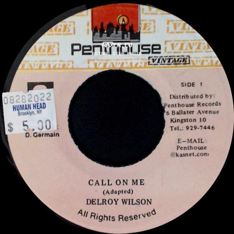 Delroy Wilson - Call On Me / Version side A