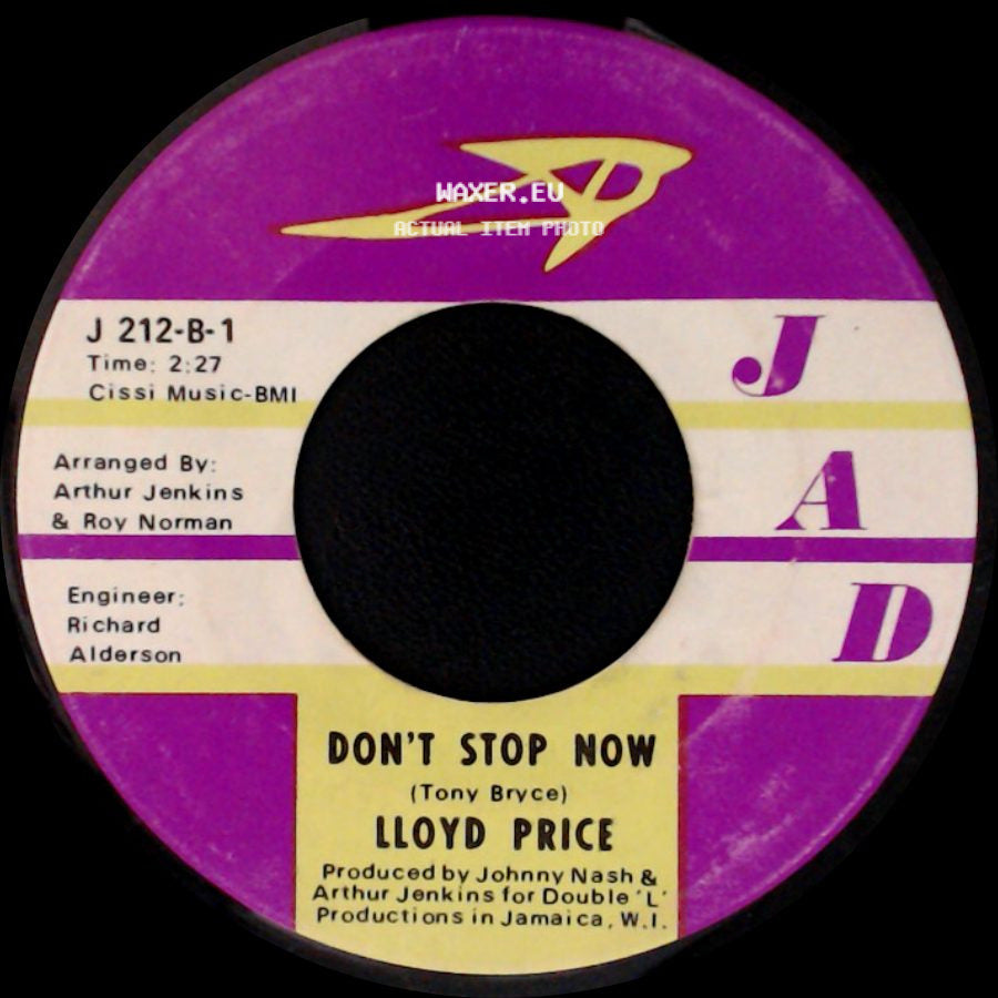 Lloyd Price - Don't Stop Now / The Truth side A