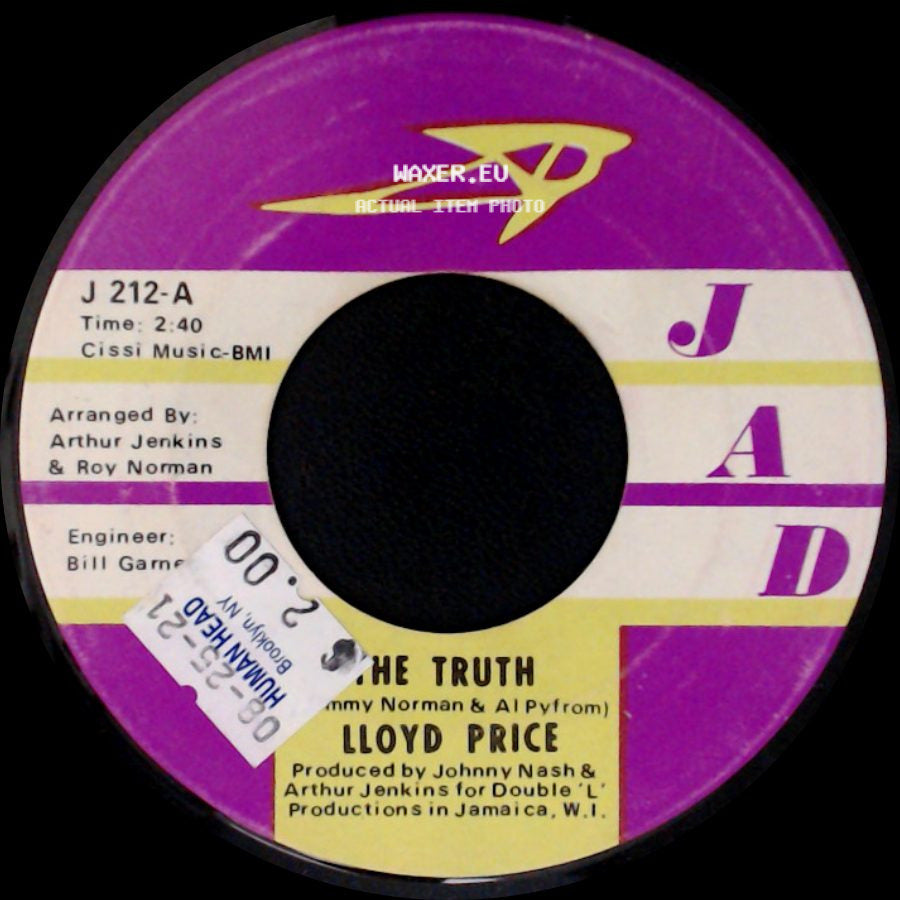 Lloyd Price - Don't Stop Now / The Truth side B