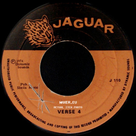 Bobby Ellis - Verse 4 / Up Park Camp side A