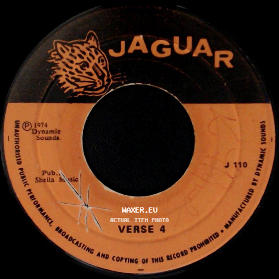 Bobby Ellis - Verse 4 / Up Park Camp side A