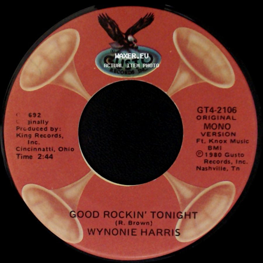 Wynonie Harris - Good Rockin' Tonight / Shake That Thing side A
