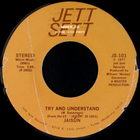 Jaisun - Try And Understand / All In Love Everyday side A