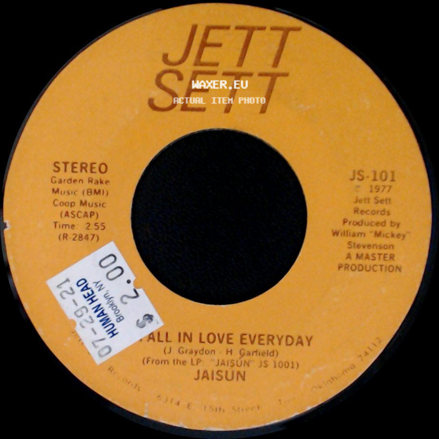 Jaisun - Try And Understand / All In Love Everyday side B