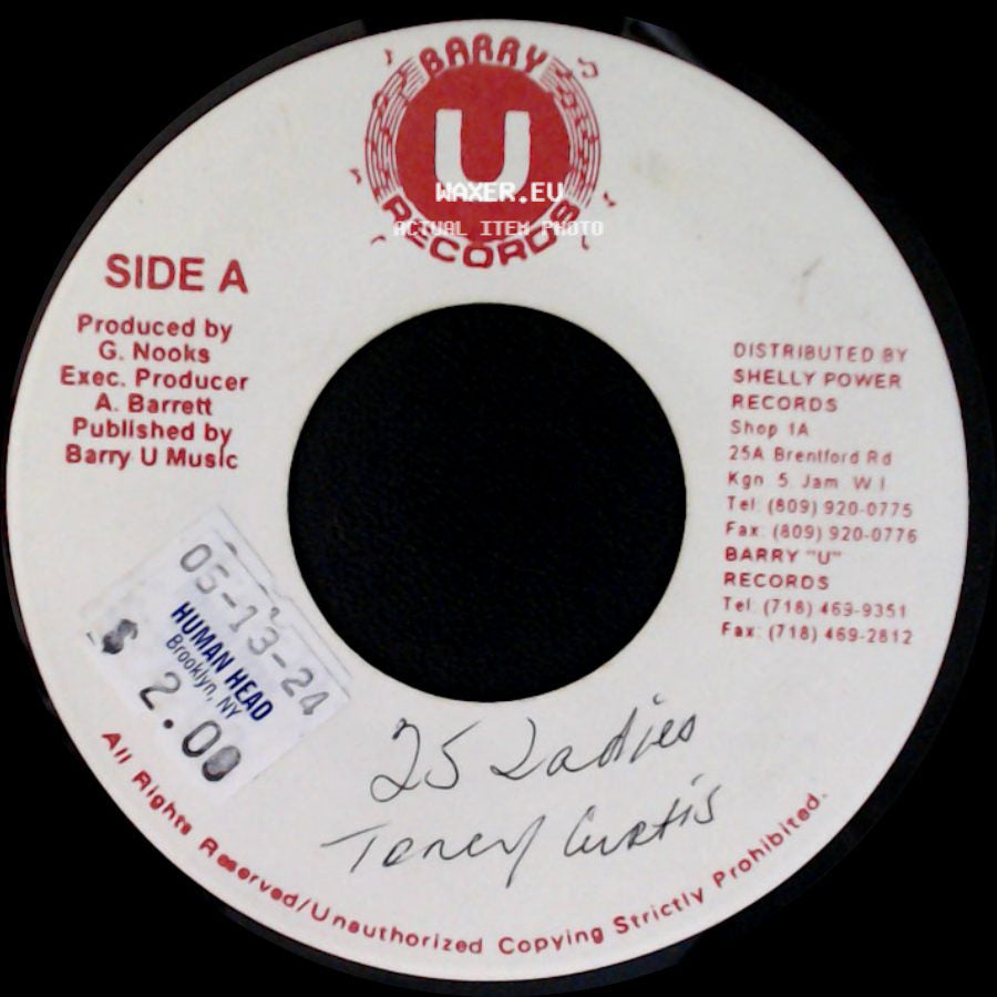 Unknown Artist - 25 Ladies / Version side A