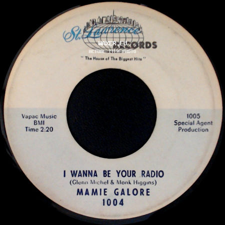 Mamie Galore - I Wanna Be Your Radio / Special Agent 34-24-38 side A