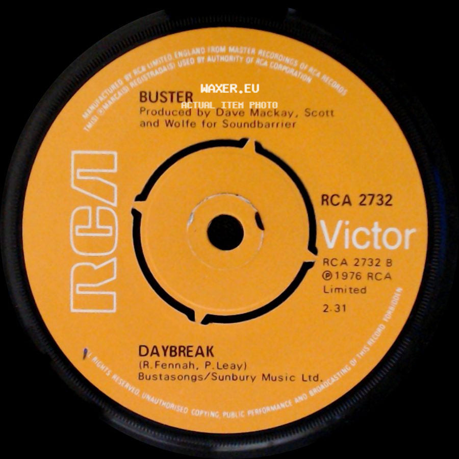 Buster - Daybreak / Beautiful Child side A