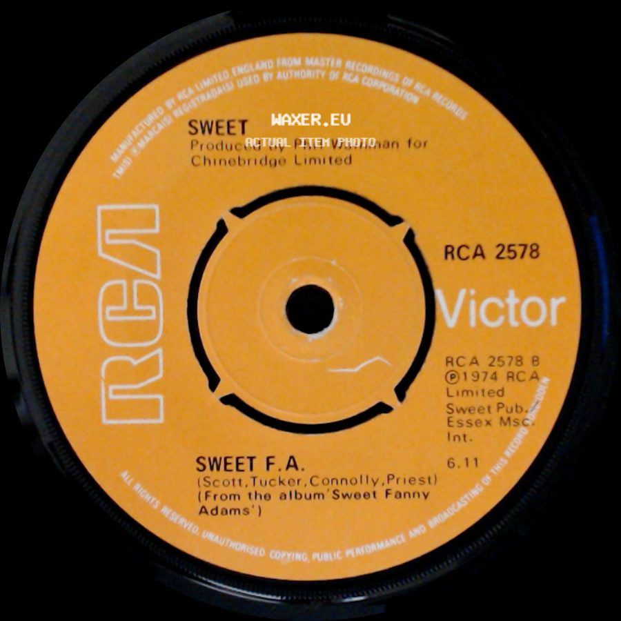 Sweet - Sweet F.A. / Action side A