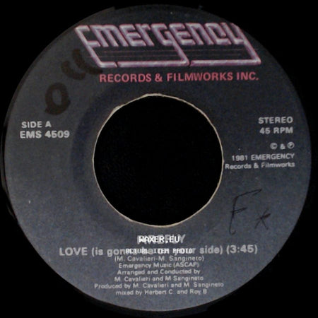 Firefly - Love (Is Gonna Be On Your Side) / Forget It side A