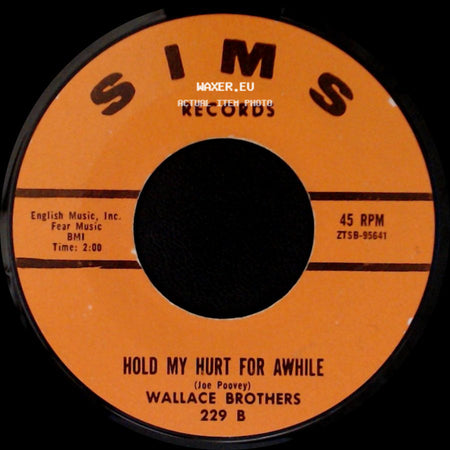 Wallace Brothers - I'll Step Aside / Hold My Hurt For Awhile side B