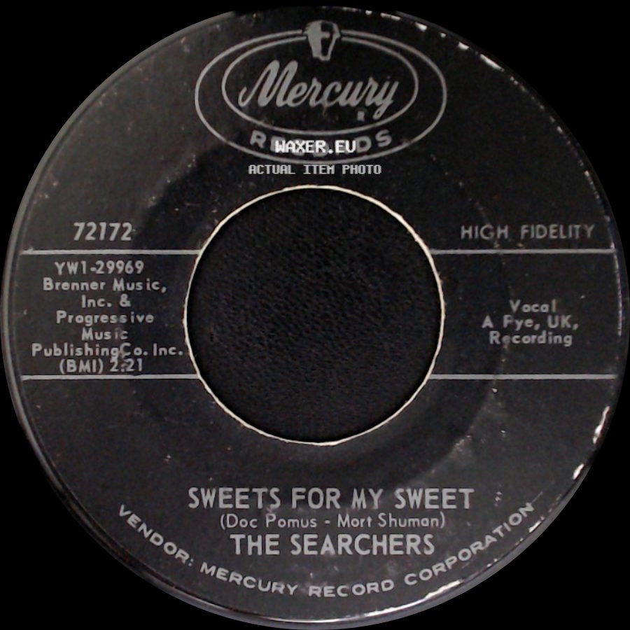 The Searchers - It's All Been A Dream / Sweets For My Sweet side B