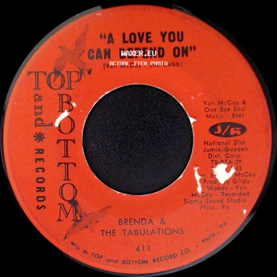 Brenda & The Tabulations - Why Didn't I Think Of That / A Love You Can Depend On side B