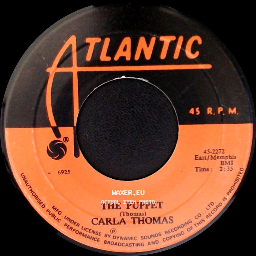Carla Thomas - The Puppet / How Do You Quit (Someone You Love) side A