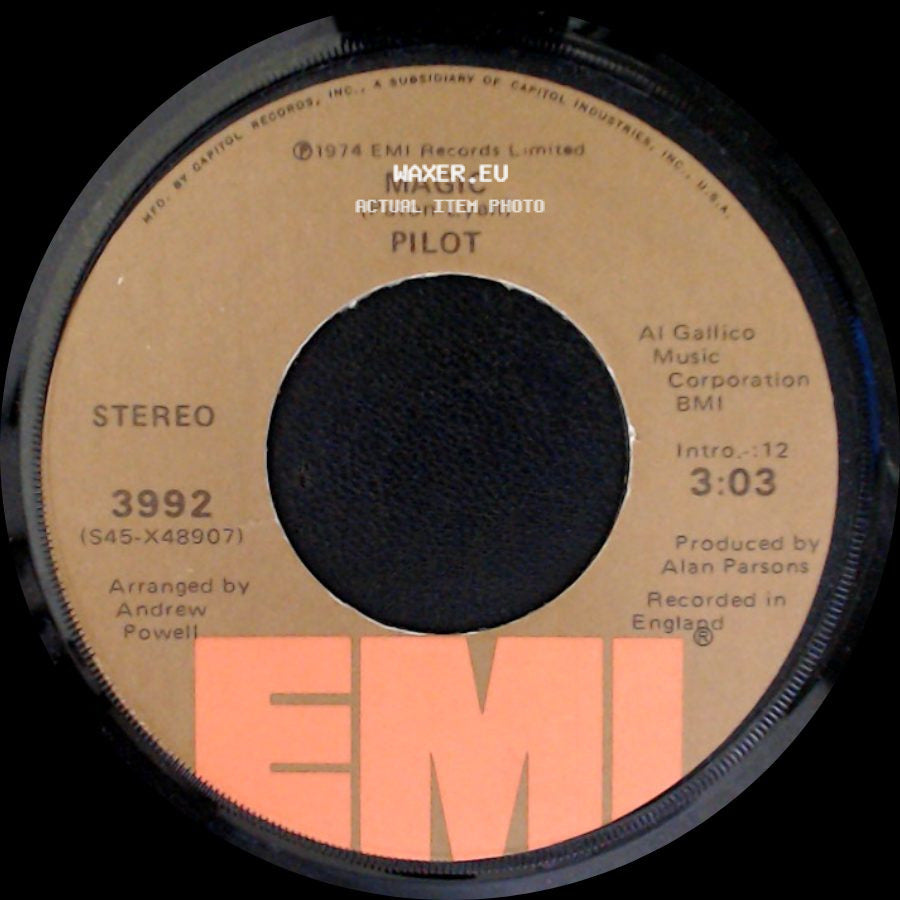 Pilot - Magic / Just Let Me Be side A