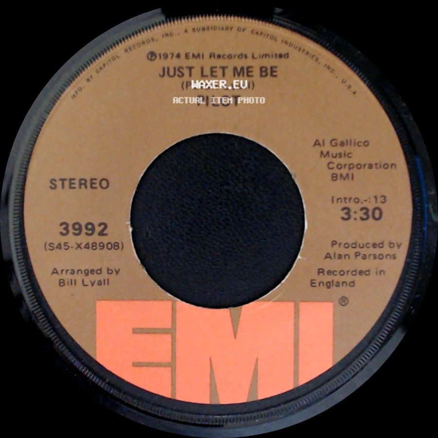 Pilot - Magic / Just Let Me Be side B