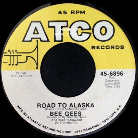 Bee Gees - Road To Alaska / Run To Me side A