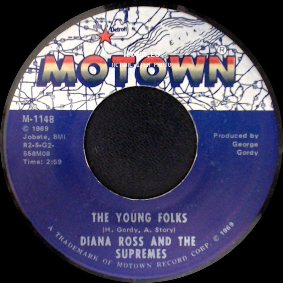 Diana Ross And The Supremes - The Young Folks / No Matter What Sign You Are side A