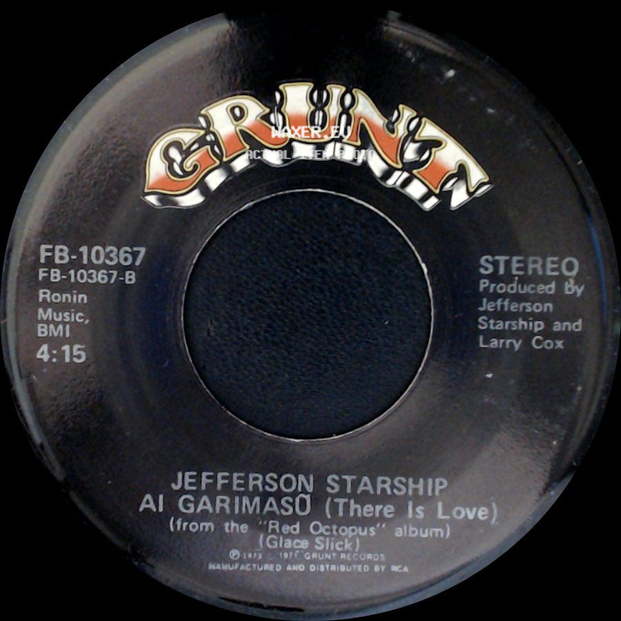 Jefferson Starship - Ai Garimaso (There Is Love) / Miracles side A