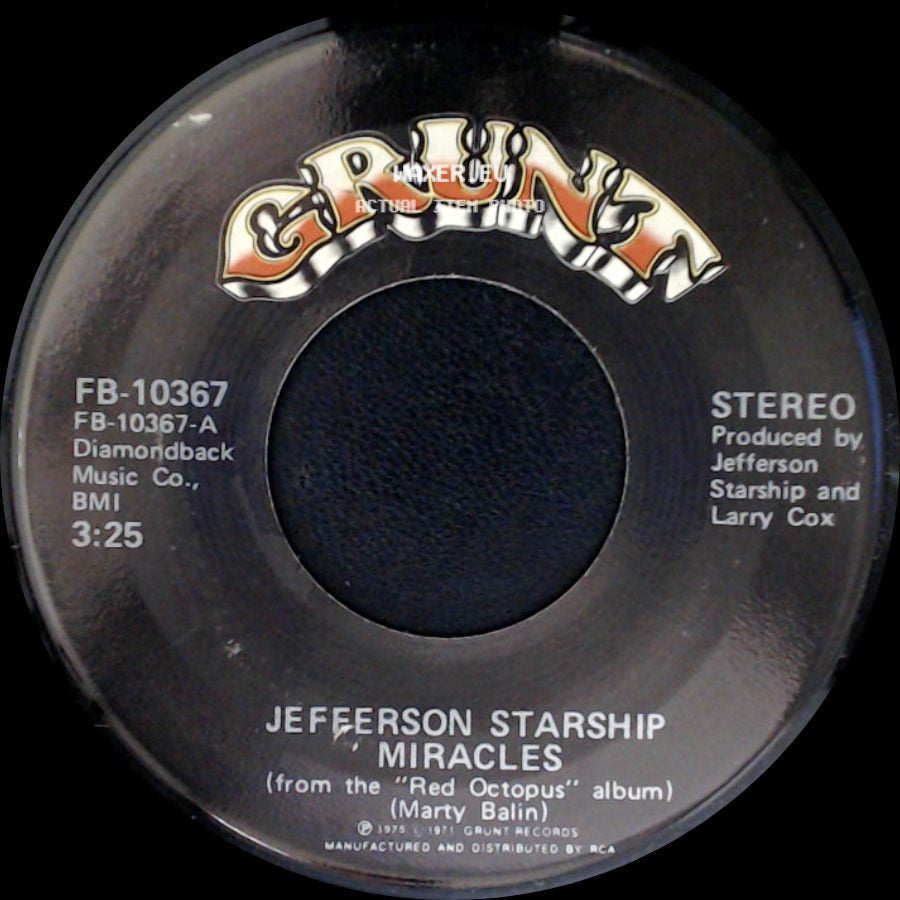 Jefferson Starship - Ai Garimaso (There Is Love) / Miracles side B