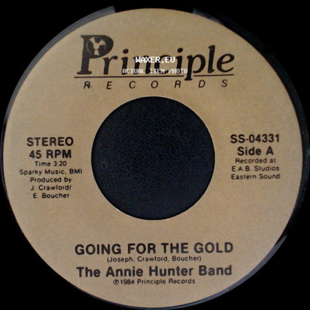The Annie Hunter Band - Going For The Gold / Going For The Gold side A