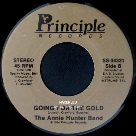The Annie Hunter Band - Going For The Gold / Going For The Gold side B