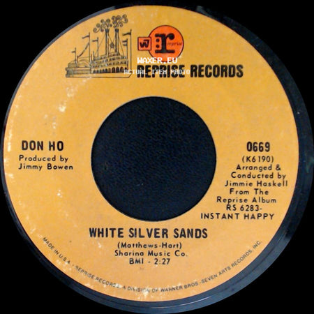 Don Ho - White Silver Sands / Instant Happy side A