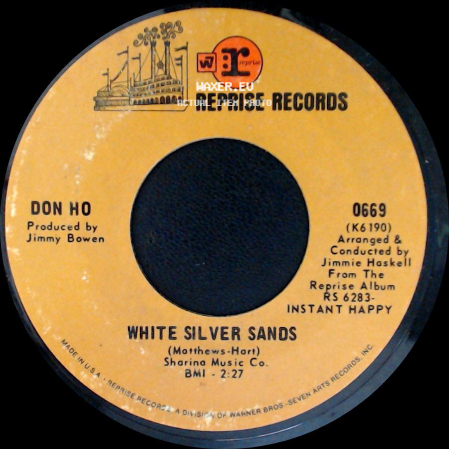 Don Ho - White Silver Sands / Instant Happy side A