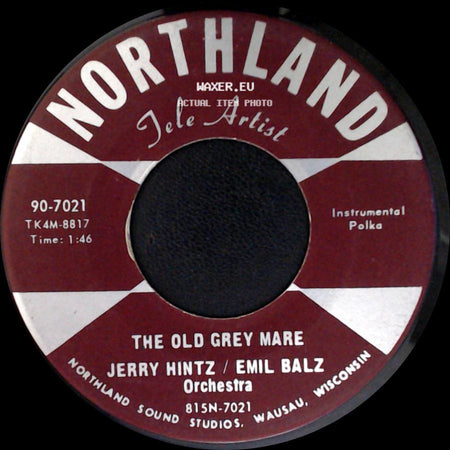 Jerry Hintz / Emil Balz Orchestra - Neopolitan Nights / The Old Grey Mare side B