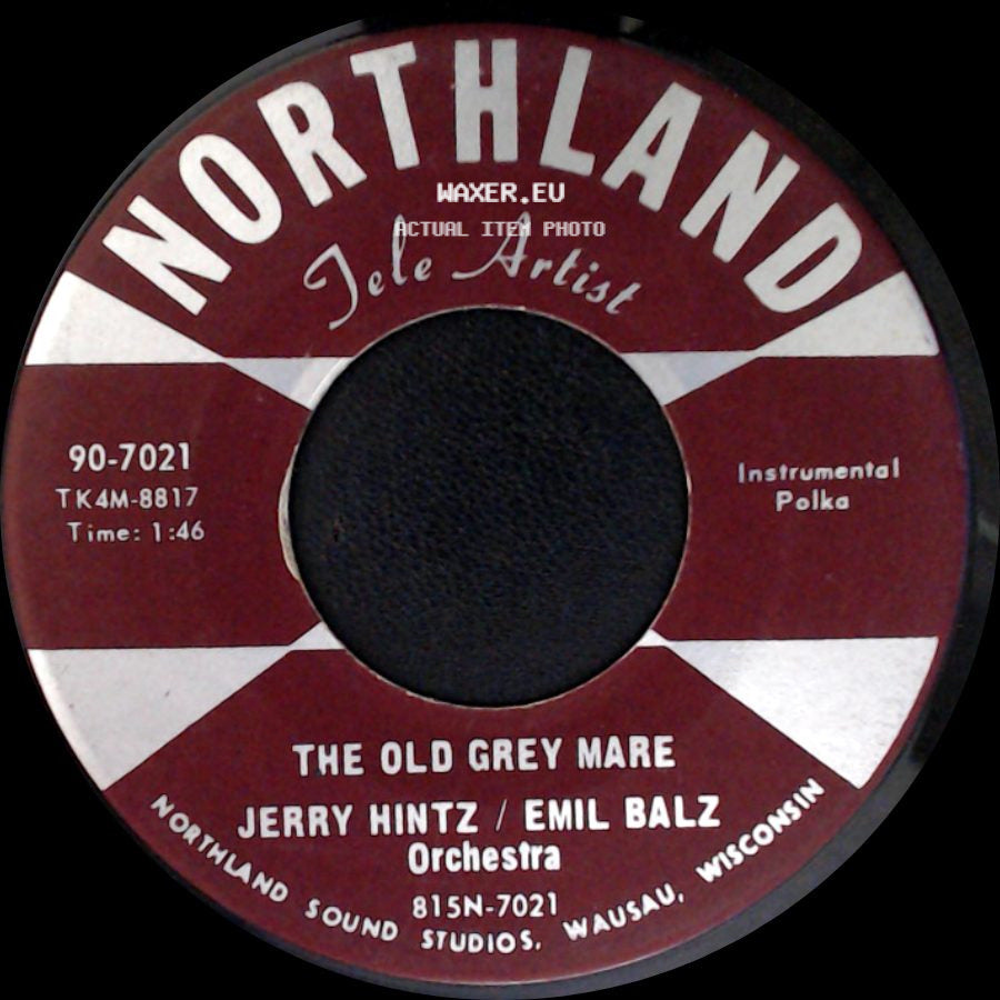 Jerry Hintz / Emil Balz Orchestra - Neopolitan Nights / The Old Grey Mare side B