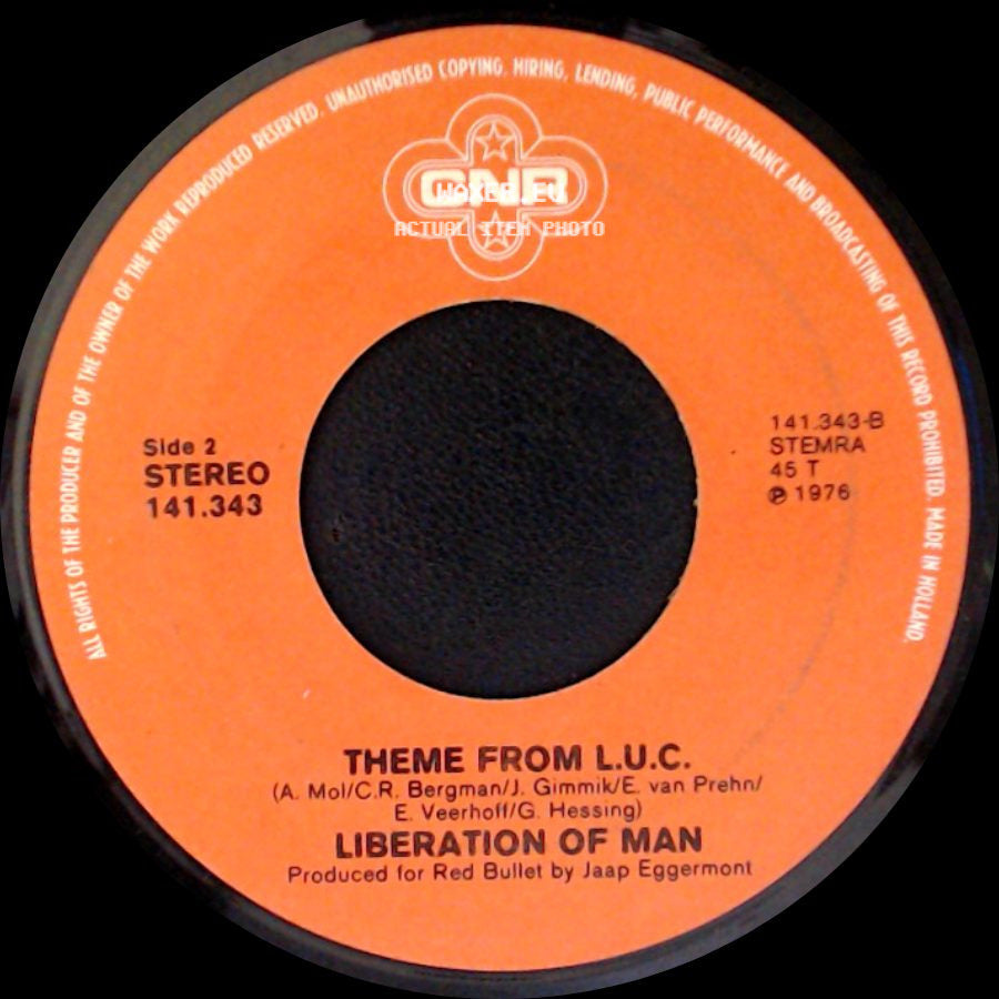 Liberation Of Man - Love Is Under Control / Theme From L.U.C. / Liberation Of Man side B