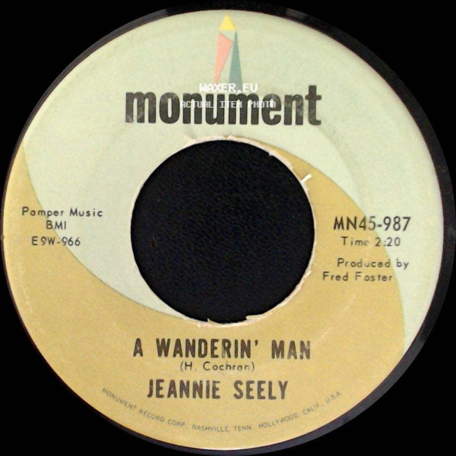 Jeannie Seely - A Wanderin' Man / Darling Are You Ever Coming Home side A
