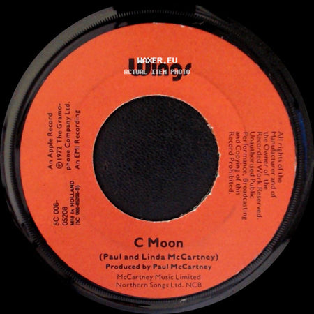 Wings - C Moon / Hi, Hi, Hi side A