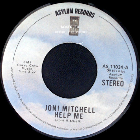 Joni Mitchell - Help Me / Just Like This Train side A