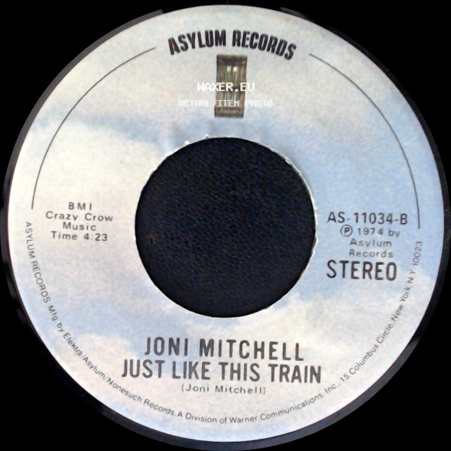 Joni Mitchell - Help Me / Just Like This Train side B