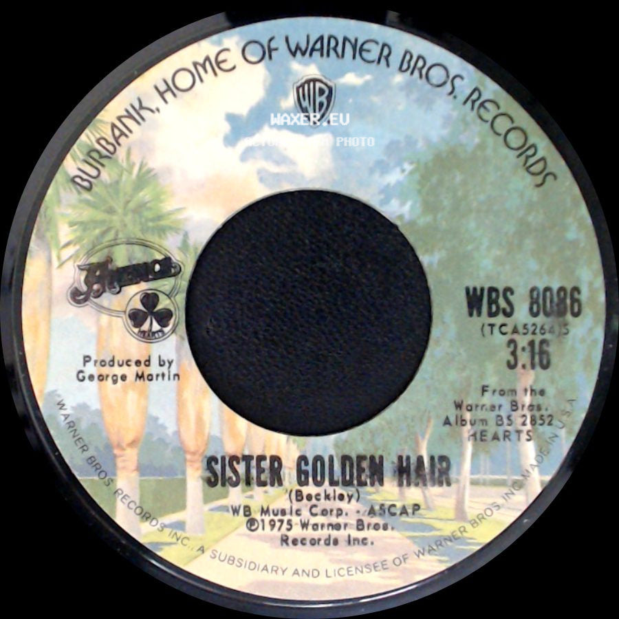 Unknown Artist - Sister Golden Hair / Midnight side A