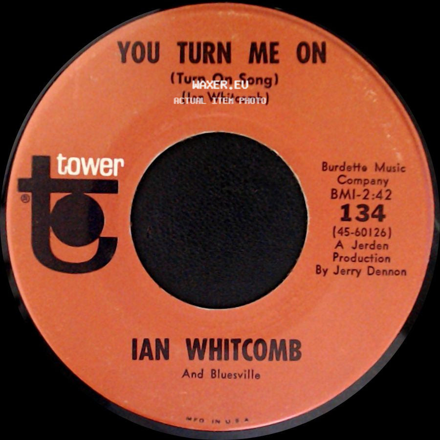 Ian Whitcomb And Bluesville - Poor But Honest / You Turn Me On (Turn On Song) side B