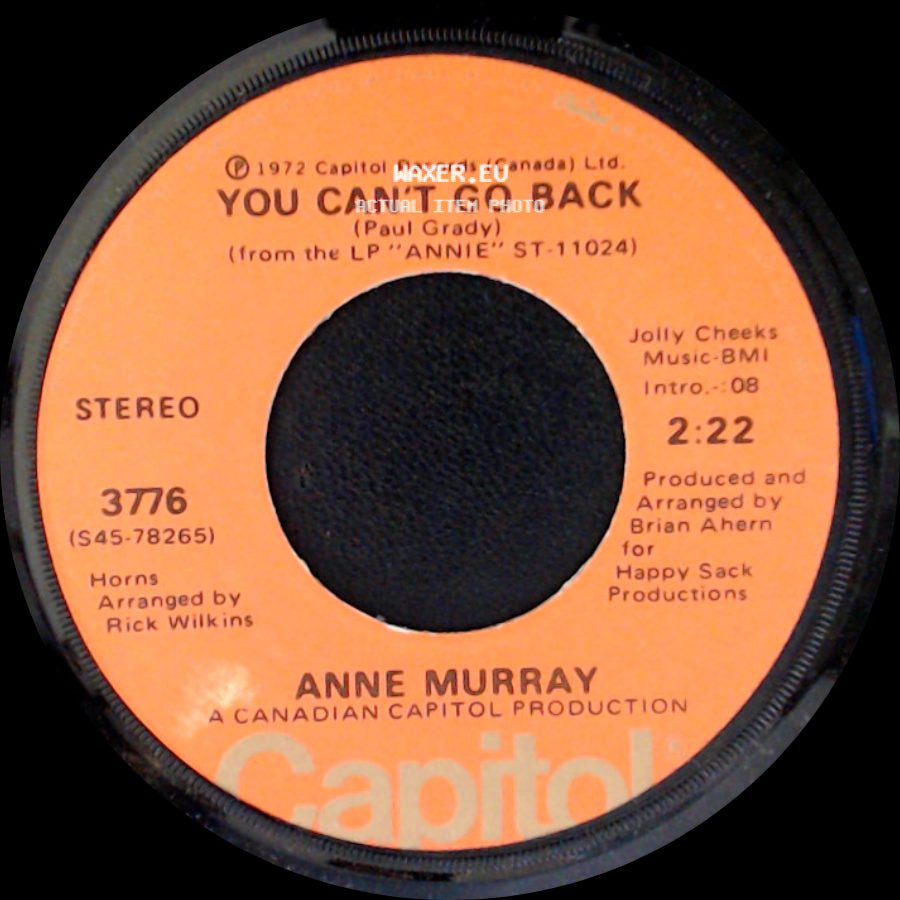 Anne Murray - You Can't Go Back / Love Song side A