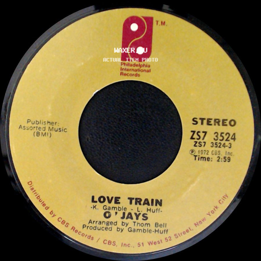 O'jays - Love Train / Who Am I side A