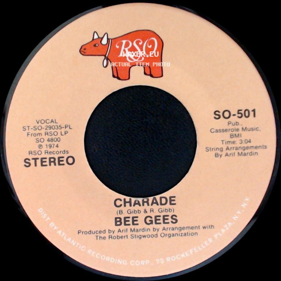 Bee Gees - Charade / Heavy Breathing side A