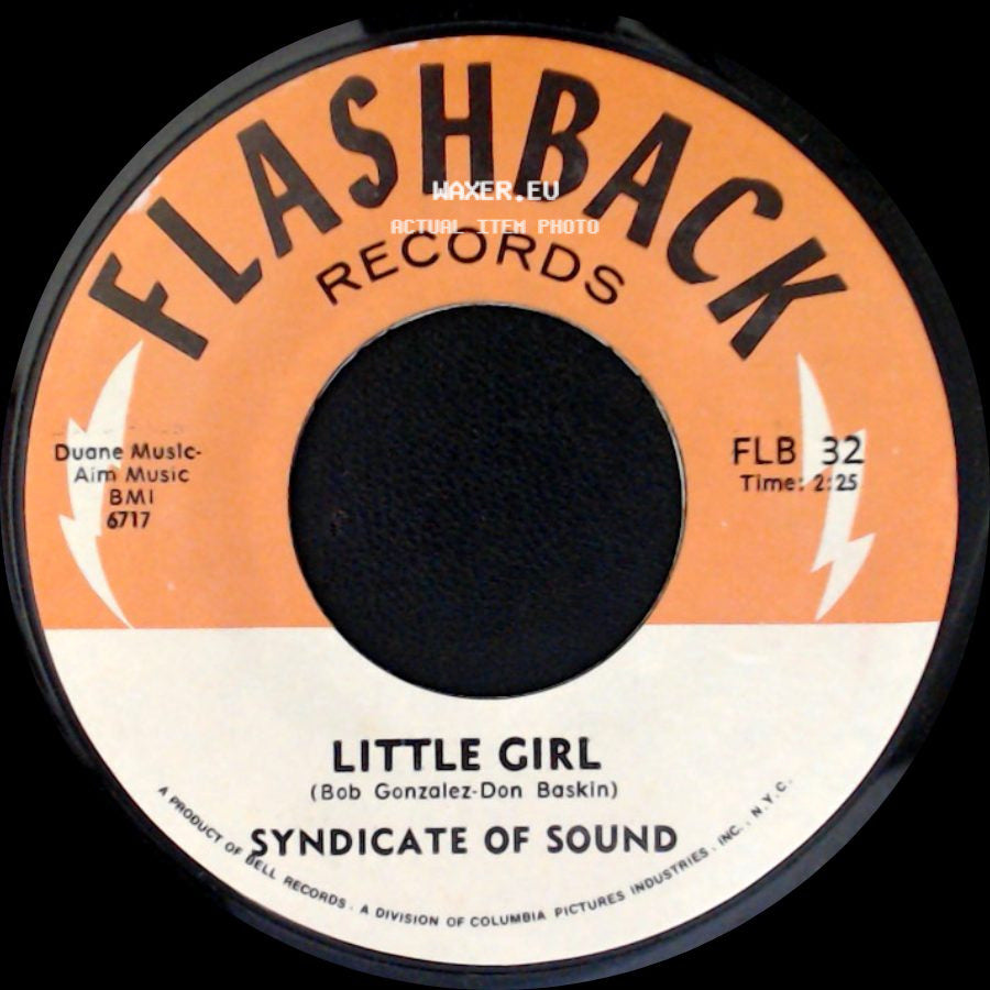Syndicate Of Sound - You / Little Girl side B
