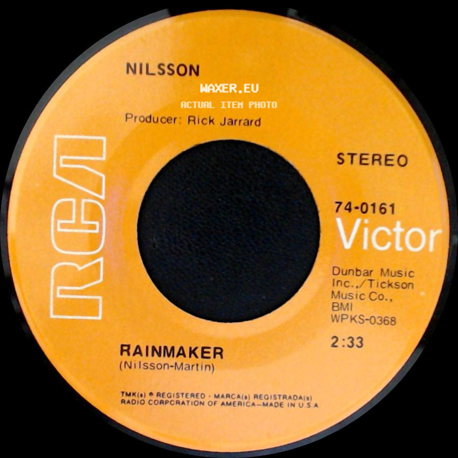 Nilsson - Everybody's Talkin' / Rainmaker side B