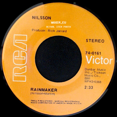 Nilsson - Everybody's Talkin' / Rainmaker side B
