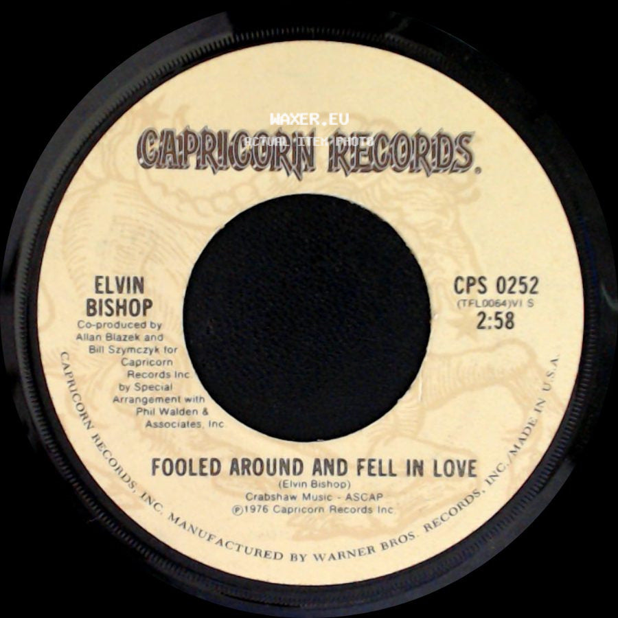 Elvin Bishop - Slick Titty Boom / Fooled Around And Fell In Love side B