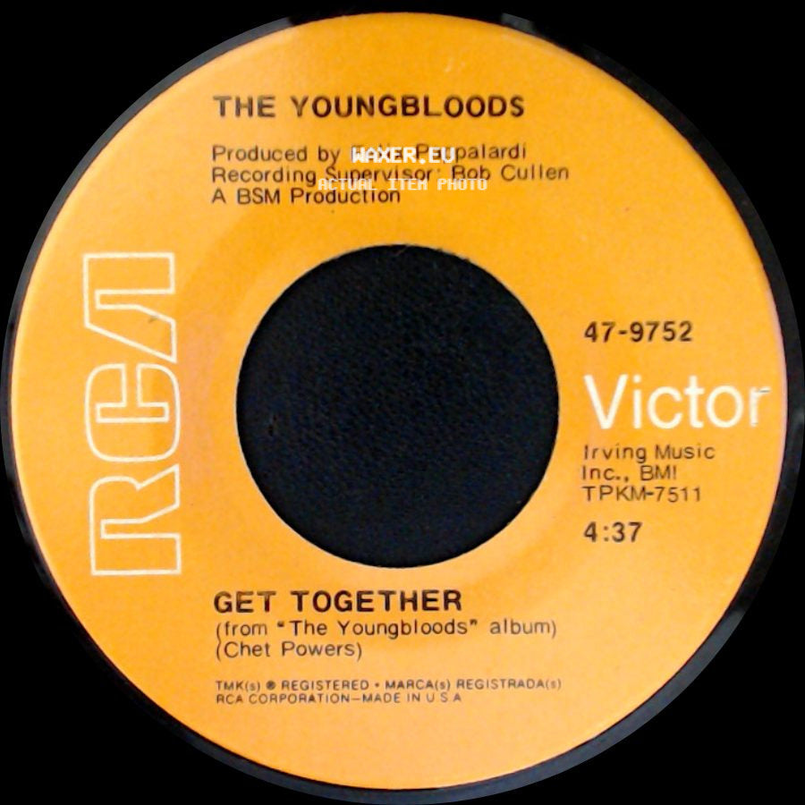 The Youngbloods - Get Together / Beautiful side A