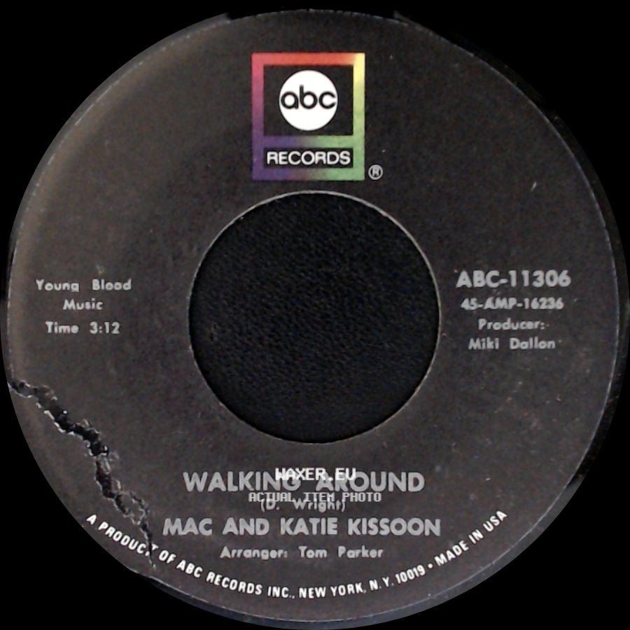Mac And Katie Kissoon - Walking Around / Chirpy Chirpy Cheep Cheep side A