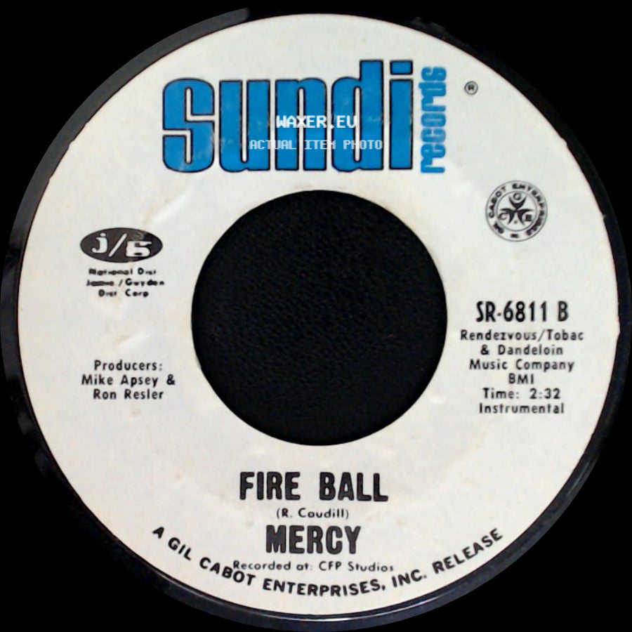 Mercy - Fire Ball / Love (Can Make You Happy) side A
