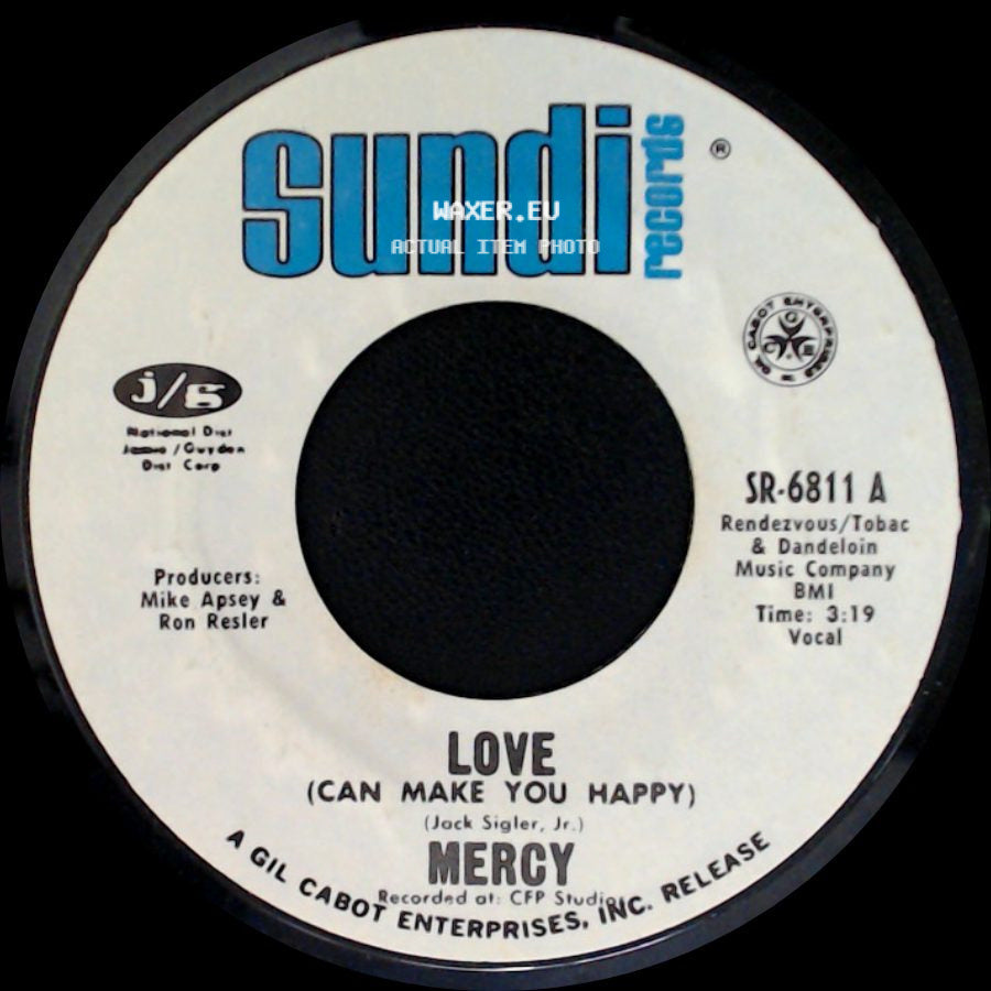 Mercy - Fire Ball / Love (Can Make You Happy) side B