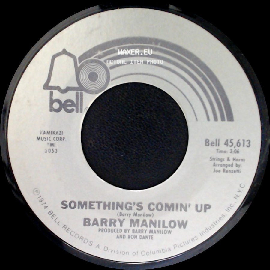 Barry Manilow - Something's Comin' Up / Mandy side A